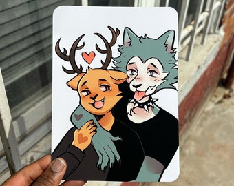 Legoshi X Louis Impresión mate/brillante