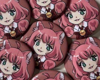 Spy X Family Anya Button
