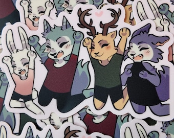 Beastars Group Sticker