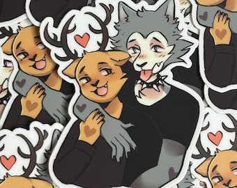 Beastars Legoshi x Louis Sticker