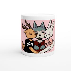 Beastars Legoshi x louis x Haru Mug