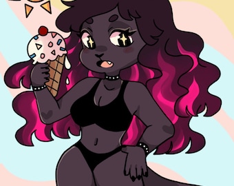 Furry Fullbody Commission