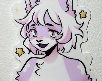 Cute Marz Character Sticker