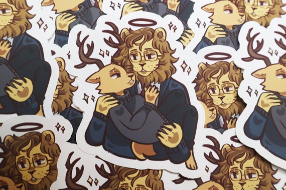 Beastars Louis and Ibuki Sticker