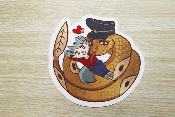 Beastars Legosi And Rokume Stickers Etsy