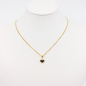 Gold Stainless Steel Chain Necklace - Minimalist Style
