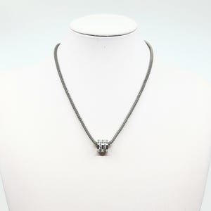 Stainless steel chain necklace - simple and chic style