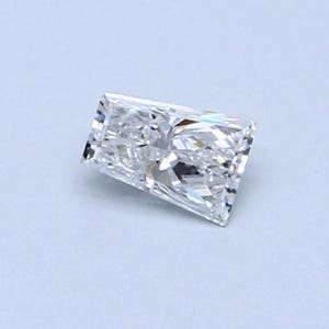 Diamante natural suelto de 0,32 quilates (forma cónica especial, color F+, claridad SI1) para la fabricación de joyas, diamantes para artesanías, gema preciosa hecha a mano.