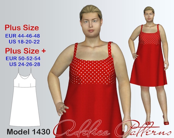 Spaghetti Strap Summer Dress sewing pattern PDF Women's | Etsy