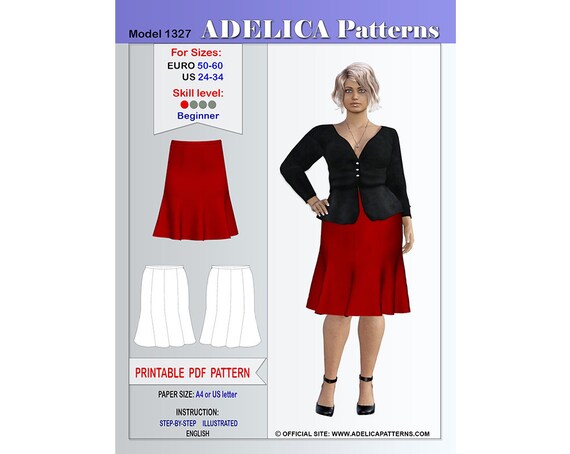 skirt design for plus size