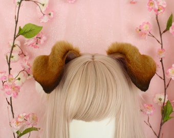 Sable sheltie puppy dog ears headband