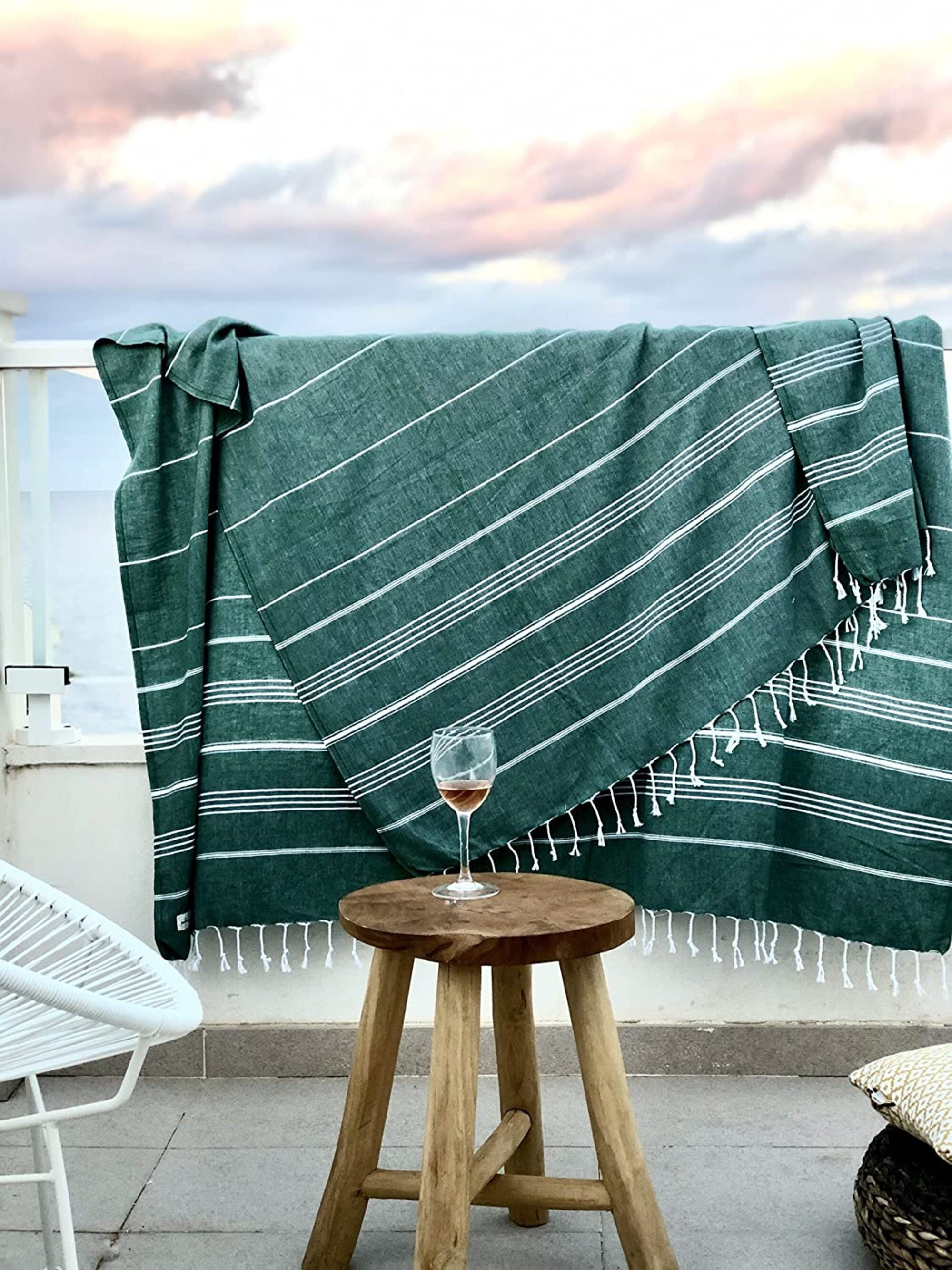 XXL Strandtuch aus 100% Baumwolle | Oeko-Tex® | 220x160cm