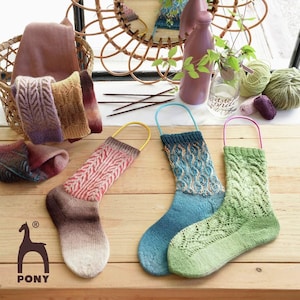 Socks Knitting Pattern, Cute Socks, Cozy Boot Socks, Wool Socks