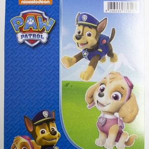 Paw Patrol Patrulla Canina Paw Patrol Is On A Roll Parches Termoadhesivos  Bordados Aplique Para Ropa, Tamaño: 5,2 x 6,3 cm -  México