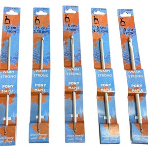 Pochee De 8 Croches En Bois D'érable - Pony | Jeu De Mailles