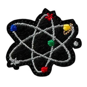 Mono Quick 02166 Atomium appliqué, iron-on patch, Atom