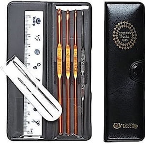 Tulip TCK-001E Classic Crochet Hook Set, Travel Case