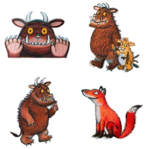Mono-Quick 1809x Gruffalo© appliqué, iron-on patch, patch, monster