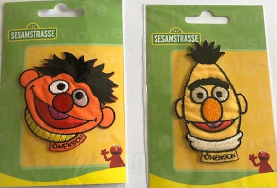 Mono Quick Sesame Street Applications, Ironing Picture, Patches, Patches,  Patch Ernie O Bert -  Hong Kong