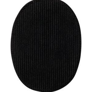 Mono Quick 1036x 2er cord patches, application, temple pattern Patch cord patch oval 10365 - schwarz