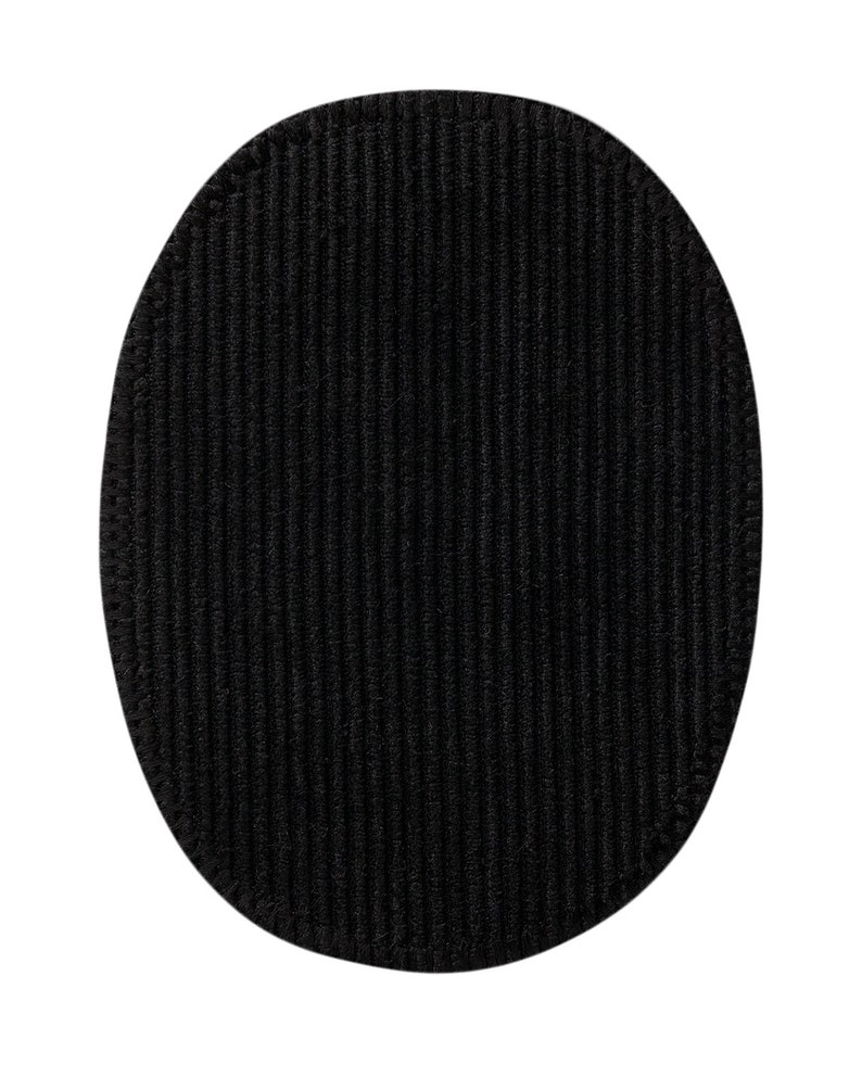 Mono Quick 1036x 2er cord patches, application, temple pattern Patch cord patch oval 10365 - schwarz