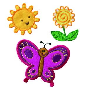 Mono Quick 16111 Create &quot;Summer Meadow&quot; Iron-on Butterfly