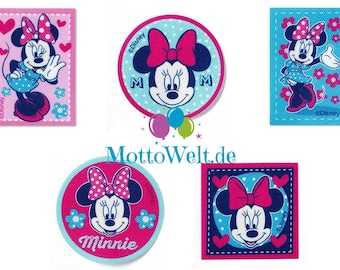 Disney 925183 Applikation Minnie Mouse Vintage Look, Bügelbild Minnie Maus