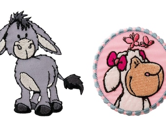 Mono Quick 1452x Nici © Donkey, Sheep, Ironing Picture, Patch