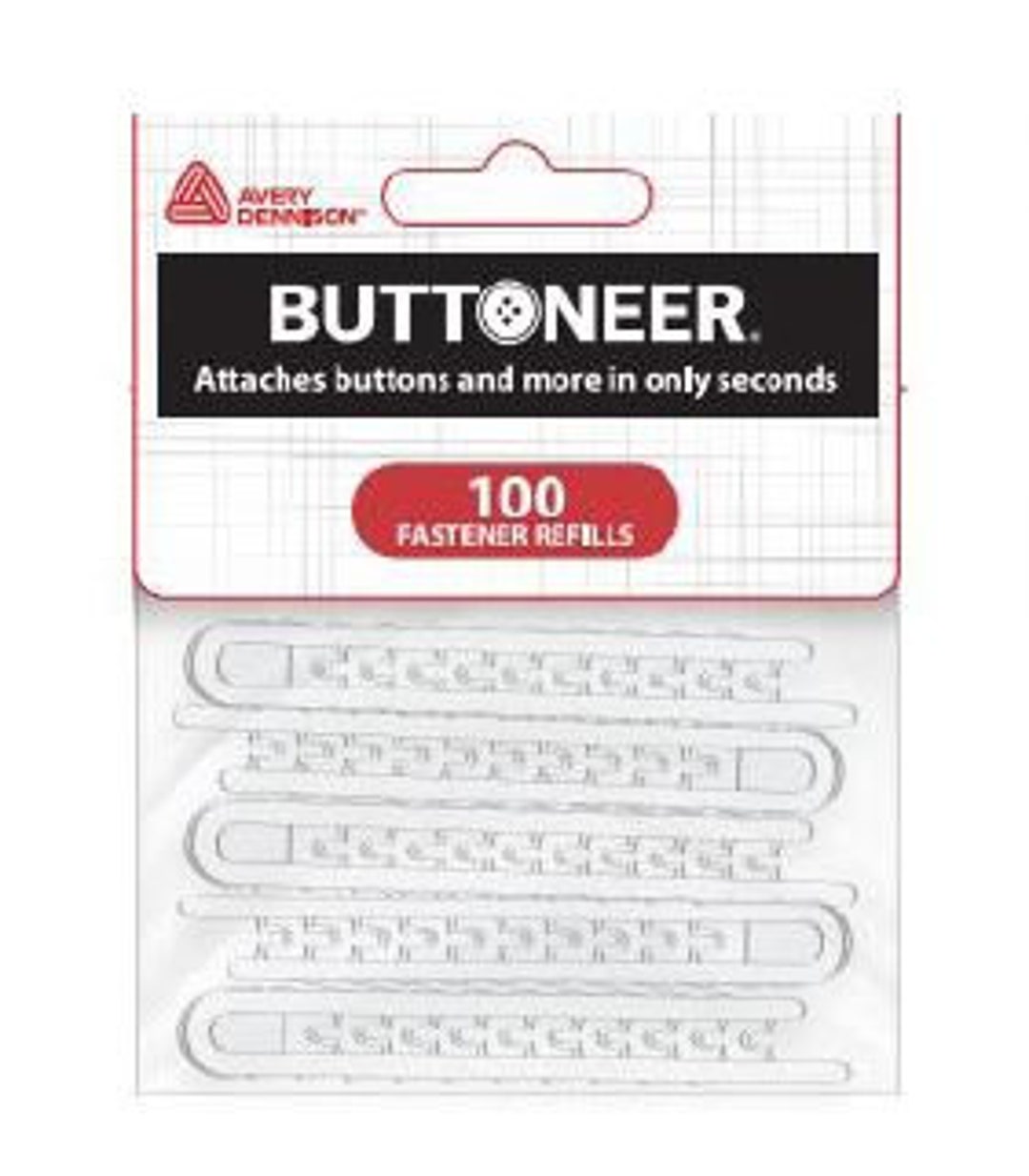 Vintage Dennison Buttoneer 5 Second Button Attacher Kit Stock No. 06001