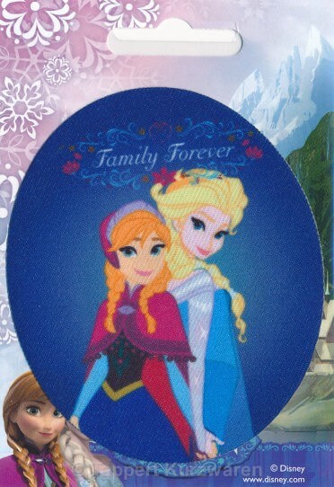 Lapjes Appliqués - Bevroren Frozen ijskoning Elsa-patch - overdrukplaatjes opzetstukken Applicaties opnaaien opstrijken Lap Patches, Maat: 5,5 x 8 cm
