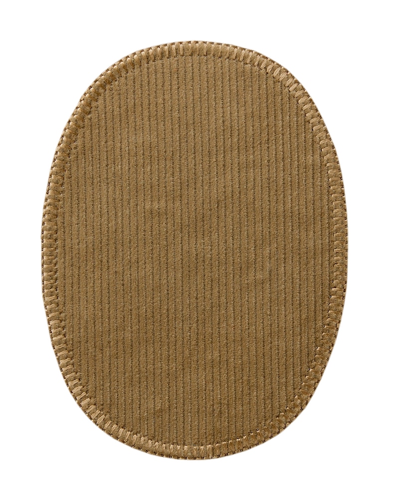 Mono Quick 1036x 2er cord patches, application, temple pattern Patch cord patch oval 10361 - beige