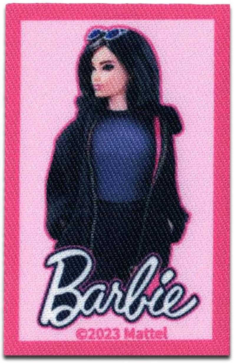 Cm6929x Barbie © Girl Appliques, Iron-on Transfer, Patch, Mattel ...