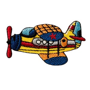Mono Quick 04018 Airplane appliqué, patch, iron-on patch
