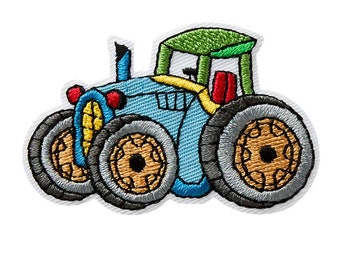 Mono Quick 08253 Tractor, parche termoadhesivo, tractor agrícola