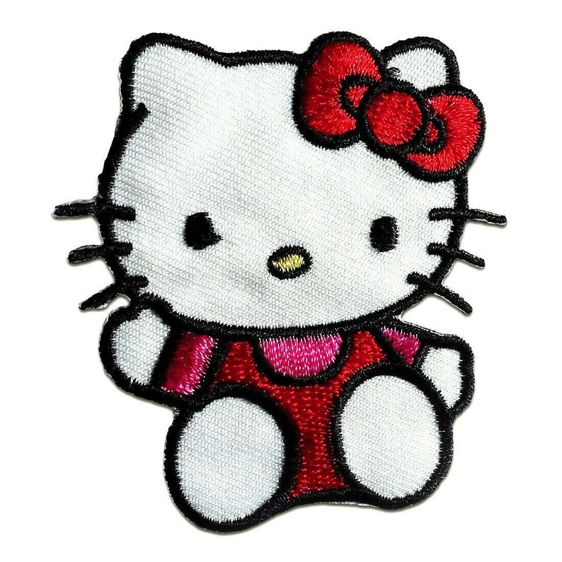 Mono Quick 1425x Hello Kitty Applikation B gelbild Patch Mono Quick 1425x Hello Kitty Applikation B gelbild Patch