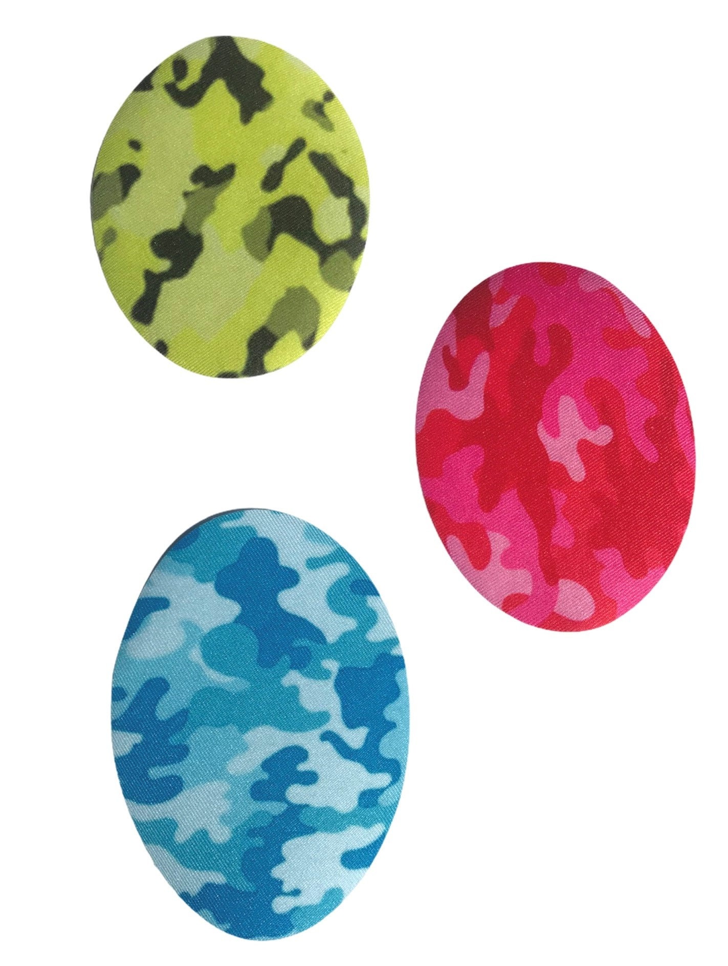 Mono Quick 2-piece Camouflage Patch, Colorful, Appliqué