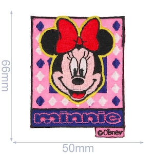 HKM 25507 Mimmi Pigg-applikation, strykmärke, Mimmi Pigg ca 5 x 6,6 cm
