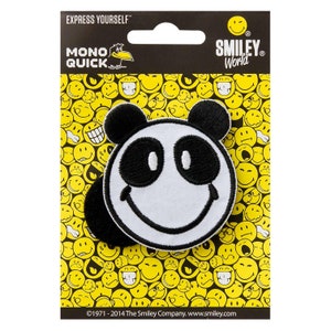 Mono Quick 16815 Panda, Velcro to change, application patch iron-on patch
