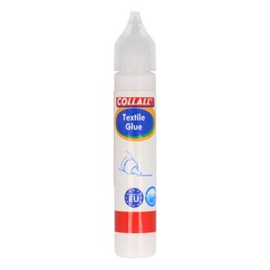 Stylo colle textile à base d'eau Collall, stylo colle textile pratique, 25 ml (EUR 480,00 / L)