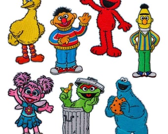 Applause Sesame Street Ernie PVC Figure Topper Apple & ABC Vintage