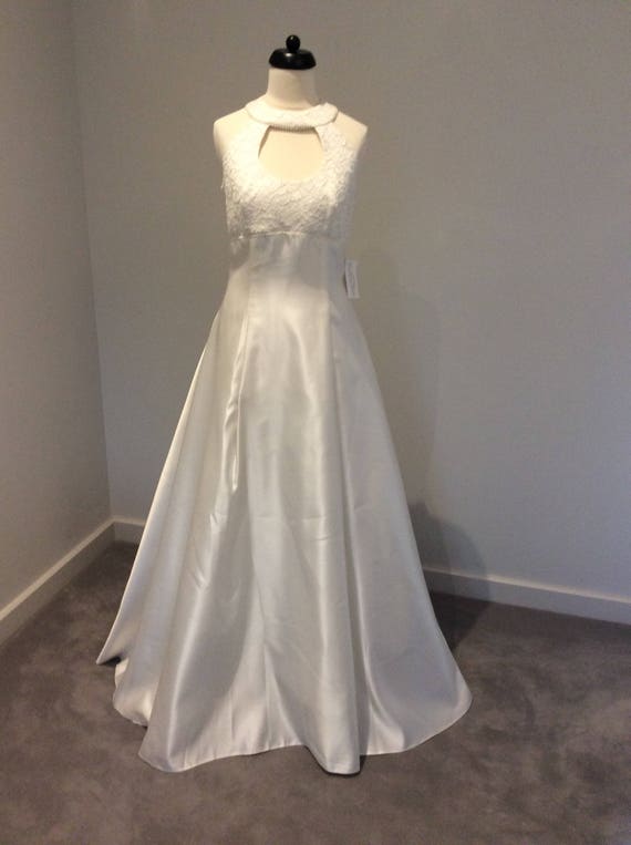 Vintage 1990's ivory wedding gown