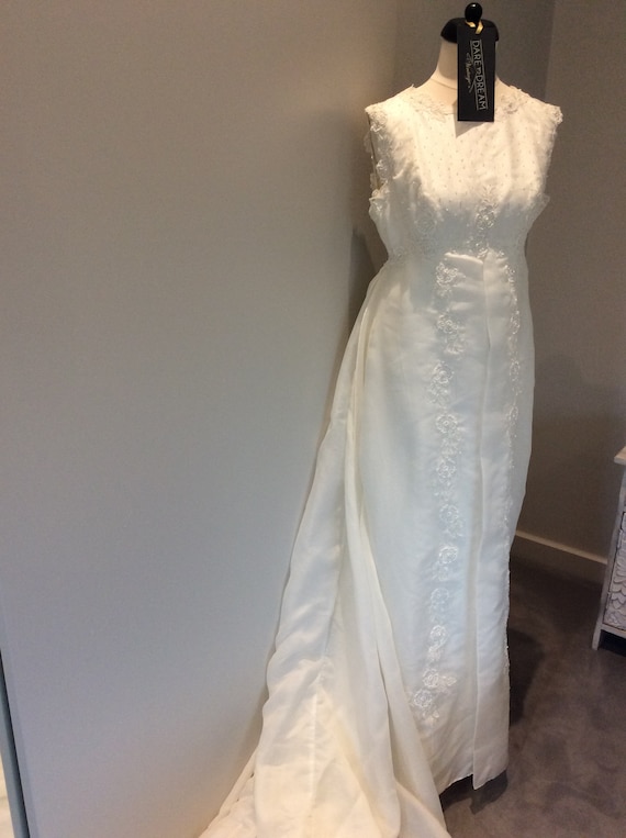 Bodas 70s Jean Paton Wedding Gown Uk 12 Vestidos Y Trajes De Novia Bodas Vestidos Y Trajes De Novia