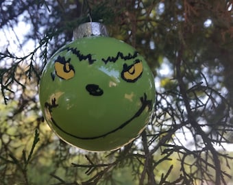 Grinch Christmas Ornament