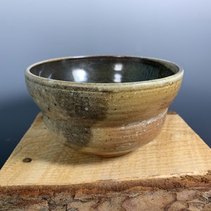 Woodfired Porcelain Ash Glaze Bowl