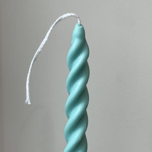 Beeswax Curled Taper Candles imagem 7