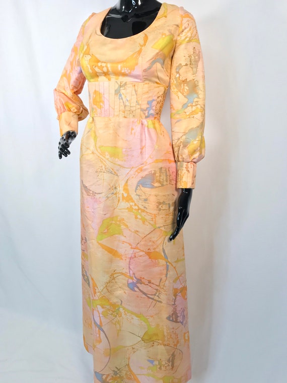 Japanese Kimono Dress w/ Bishop Sleeves