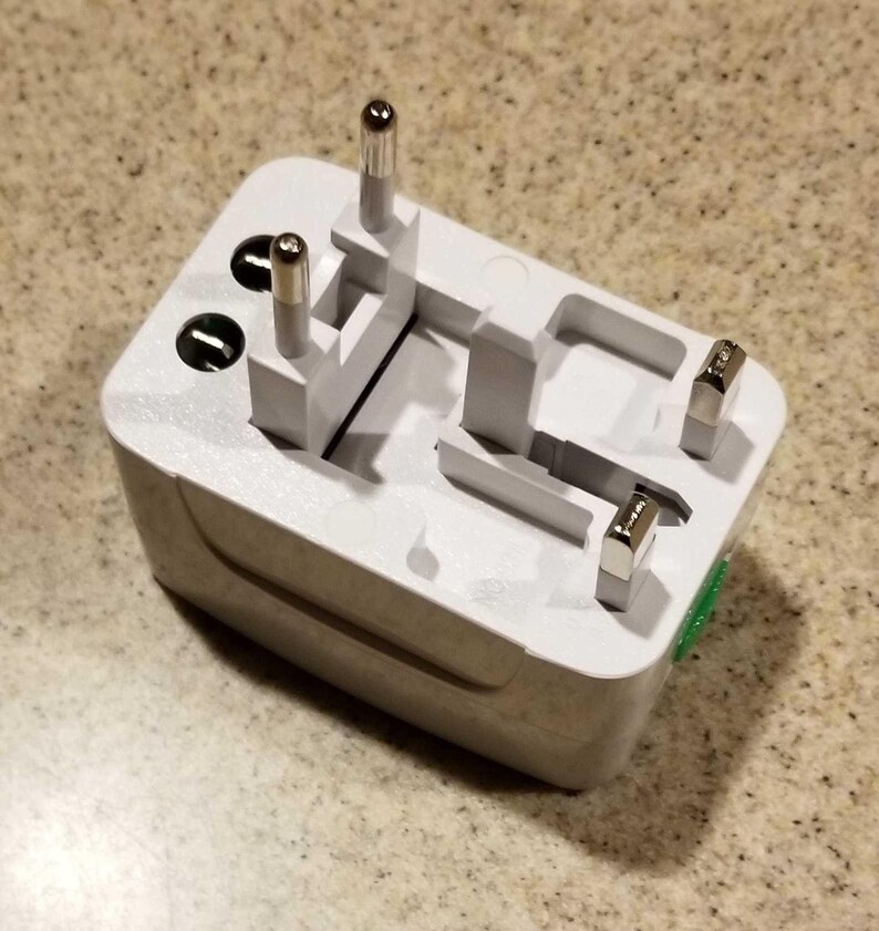 Eu-adapter 110v-220v Für Geräte Mit Us-netzteil/ Anschluss Europe to US Wall Outlet Converter 220v to 110v | Etsy