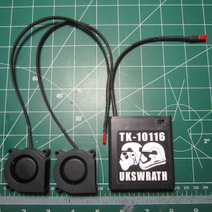 Cooling System, 4AA powered, NO USB, (Black & White)