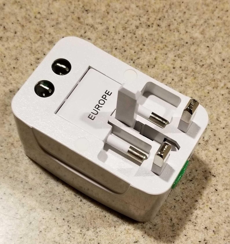 Europe to US Wall Outlet Converter 220v to 110v Etsy