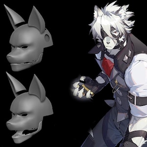 von Lycaon Zenless Zone Zero Head base 3D Digital stl